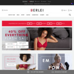 40% off Sitewide Including Bras and Briefs @ Berlei