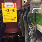 [ACT] Bic Flex3 Disposable Razor 4 Pack - Two Pk for $3 @ Coles Chrisholm