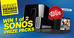 Win 1 of 2 Sonos Prize Packs from STACK