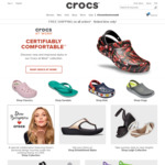 30% off Sitewide and Free Shipping between 18:00 and 24:00 @ Crocs