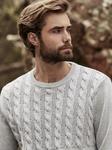 Lister Wool Cable Crew Knit Made from 50% Australian Merino Wool / 50% Cotton $20 (Was $129) + Free C&C @ Jeanswest