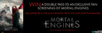 Win 1 of 180 Mortal Engines Fan Screening Experiences in Sydney for 2 Worth $150 from Reed Exhibitions