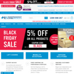 Black Friday - 5% off Store Wide Aus Wide @ Ilsau.com.au
