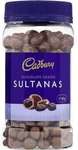 Cadbury Chocolate Coated Sultanas/ Almonds/ Peanuts/ Fruit & Nut (330-380g) $5 (Was $7) @ Woolworths