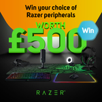 Win Your Choice of Razer Peripherals Worth £500 from Scan