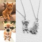 Personalized Pet Photo Necklace Ring Keychains (20% Off) $32 USD / $45.25 AUD + Free Shipping @ PetPetBuy