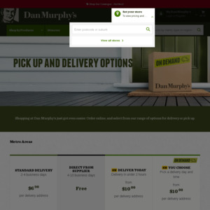 Dan murphys delivery