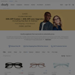 35% off Frames + 35% off Lens Upgrades Including Ray-Ban & Oakley @ Clearly