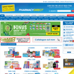 $5 off $30 + Free Shipping @ Pharmacy Direct