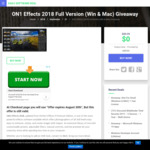 (Win, Mac) Free - ON1 Effects 2018 Full Version (Was US $59.99) via Daily Software Deal