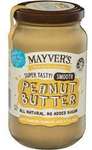 ½ Price Mayver's Peanut Butter Varieties $2.50 - $2.75 @ Woolworths