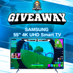 Win a Samsung RU7100 55” 4K UHD Smart TV from Jeff Ocala