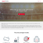 Win a Trip to the 2019 Toyota AFL Grand Final for 2 Worth Up to $10,000 from Pepper Group