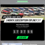 iRacing Subscription 3 Months for $1 (New Members Only)