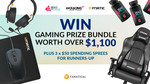 Win an AKRacing Premium Gaming Chair & Peripherals or 1 of 3 $50 Credits from Fanatical