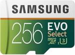 Samsung MicroSDXC EVO Select w/ Adapter 256GB $46.05 Delivery Free with Prime @ Amazon US via Amazon AU