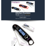 Digital Instant Read Meat Thermometer $15.96 (20% off) + Delivery ($0 with Prime/ $39 Spend) @ Kitchen Precision & Amazon AU
