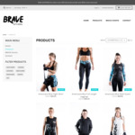 Closing Down Sale: Women's Activewear 40-55% off (Full Length Leggings $30, Was $69.95) + Shipping @ BRAVE Apparel