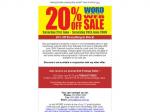 WORD.com.au 20% Off Web Sale 21-28 June