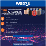 Win 1 of 360 UE Wonderboom Speakers from Valspar Paint Services [Buy 8L or More of Wattyl Paint]
