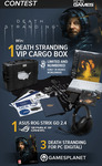 Win a Death Stranding VIP Cargo Box, ASUS ROG Strix Go 2.4 Headset or Death Stranding from GamesPlanet