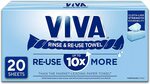 VIVA Rinse & Re-Use Paper Towel 20 Count $3.50 / 40 Count $4.99 (Sold Out) + Delivery ($0 with Prime/ $39 Spend) @ Amazon AU