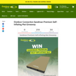 Win a Sandman Premium Self-Inflating Mat Worth $179.90 from Outdoor Connection