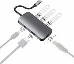 10% off: USB C Hub with HDMI, PD, 3*USB 3.0, Gigabit LAN $26.99 + Shipping ($0 with Prime) @ AU Select Amazon AU