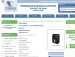 New Shredder - Fellowes B-141C Shredder $459.00 Pembroke Business