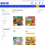 [3DS] Mario Kart 7 $29, Plus Various Games @ Big W