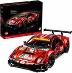LEGO 42125 Technic Ferrari 488 GTE “AF Corse #51” Super Sports Car $237.00 Delivered (RRP $299.99) @ Amazon AU