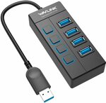 Wavlink USB 3.0 4-Port Hub $13.99 + Delivery ($0 with Prime) @ Wavlink Direct Amazon AU