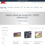 Kmart discount lego clearance