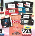 Nintendo 3DS + Resident Evil Revelations and Circle Pad Pro - $239 from TheGoodGuys