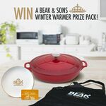 Win a Casserole Dish, Plate, Apron & $50 Gift Card (Worth $700) from Beak & Sons