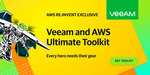 Free T-Shirt Delivered and $250 AWS Credits @ Veeam