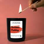 Aurora Christmas Pudding Soy Wax Candle 300g $15 (Was $35) + $9 Delivery ($0 with $75 Order) @ Aurora Fragrances