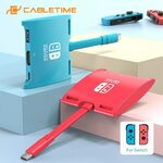 Cabletime 3 in 1 USB-C Hub (PD 100W, 4K@30Hz, USB 3.0) US$12.94 (~A$18.26) Delivered @ CABLETIME OfficialFlagship AliExpress