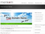 Get a Free Domain Name for Life! with Any Hosting Plan Purchased