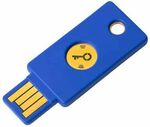 [eBay Plus] YUBICO YubiKey Two Factor Authentication NFC USB-A Port Security Key Blue $34 Delivered @ futu_online eBay