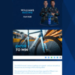 Win a Motion Racing eBike Signed by Nicholas Latifi worth $3,800 from Williams Racing