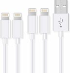 USB A to Lightning Cable-Mfi 4-Pack 3/3/6/6ft $13.03 + Delivery ($0 with Prime/ $39 Spend) sold by HARIBOL @ Amazon AU