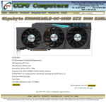 Gigabyte N3080EAGLE OC-10GD V2 RTX 3080 EAGLE OC V2 10G LHR $1170 + Delivery ($0 SYD C&C) @ CCPU Computers