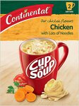 CONTINENTAL Cup-A-Soup Chicken 2-Pack 75g $1.20 (RRP $2.20) + Delivery ($0 with Prime/ $39 Spend) @ Amazon AU