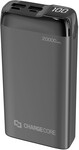 Laser 20000mAh Charge Core Powerbank - Black $41.95 + Delivery ($0 C&C/ in-Store/ $100 Order) @ BIG W