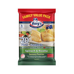 Borg's Spinach Pastizzi Value Pack 1kg $4.35 (Save $4.40) @ Coles