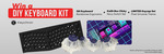 Win a Keychron DIY Keyboard Kit (Q8 RGB Mechanical Keyboard, Kailh Box Switch Set, Pixel Universe) Worth $390 from PLE Computers