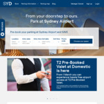 [NSW] 25% off Terminal and Valet Car Parks @ Sydney Airport Parking (Online Only)