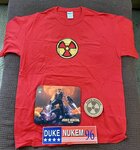 Win a Vintage Duke Nukem 3D T-Shirt (size L) + Other Goodies from Apogee Entertainment