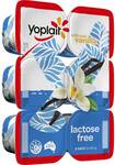 Yoplait Lactose Free Vanilla Yoghurt 6 Pack $4.80 @ Woolworths